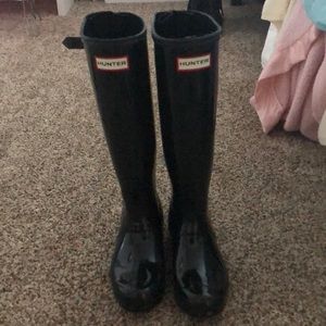 Hunter rain boots